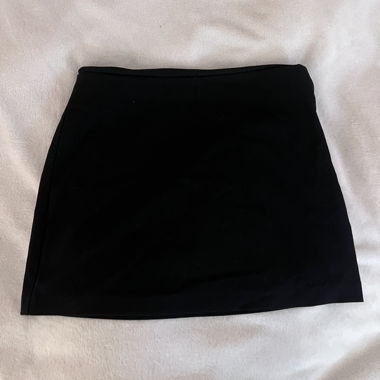 Schwarzer Minirock von Pull&Bear