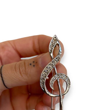 Broche clé de sol
