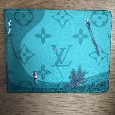 Green Louis Vuitton Wallet