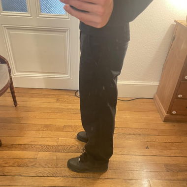 Pantalone chino nero ADPT