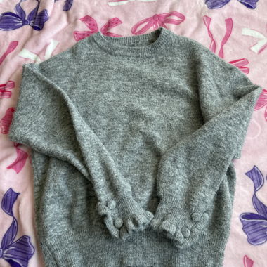 Grey Knit Sweater