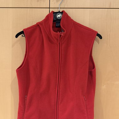 Fleece gilet rot 