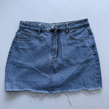 SHEIN Denim Mini Skirt