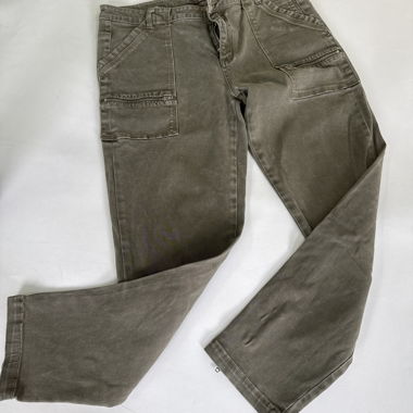 Pantaloni cargo verdi