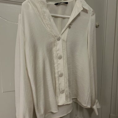 weisse Bluse - Zara