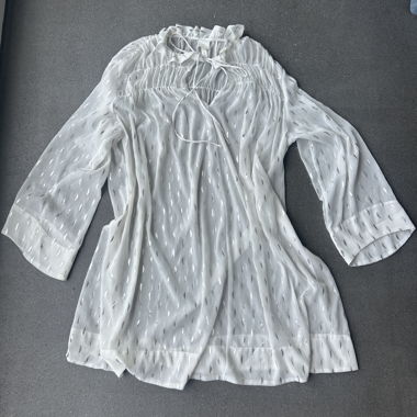 Blusa bianca fluida H&M 