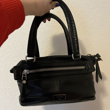 Vintage Leder Handtasche