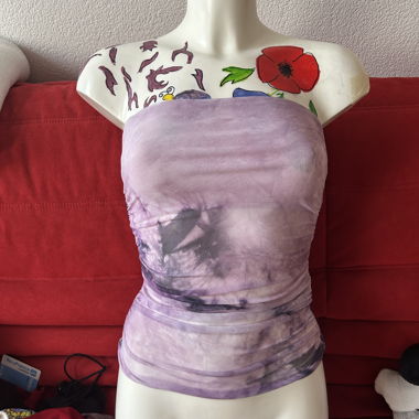 Top a fascia viola GLASSONS