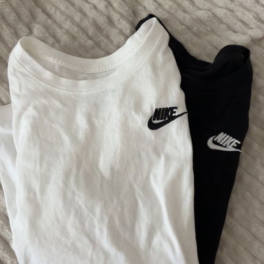 Set The Nike tee nero & bianco