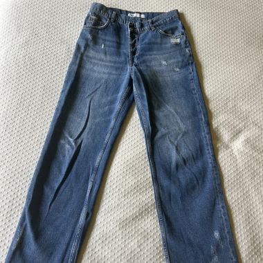 Jeans dritti ZARA blu EU 34