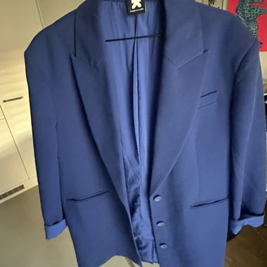 Karo Kauer Blue Blazer