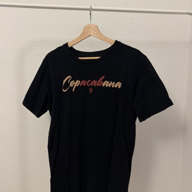 T-shirt noir PGwear Copacabana