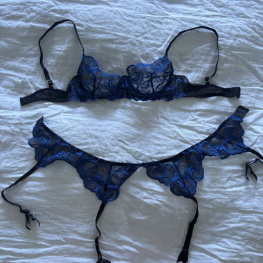 Set di lingerie in pizzo