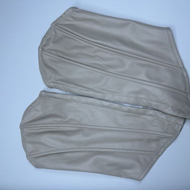 Haut corset cuir