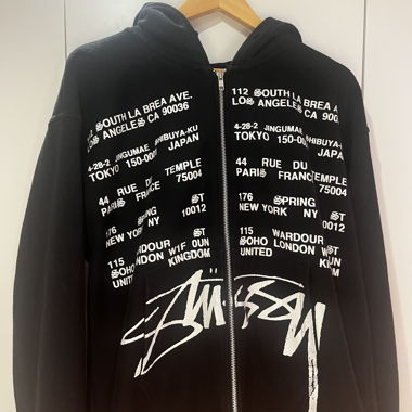 Stussy Kapuzenjacke schwarz L