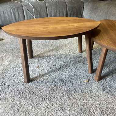 STOCKHOLM Nesting Tables von IKEA – Walnussfurnier