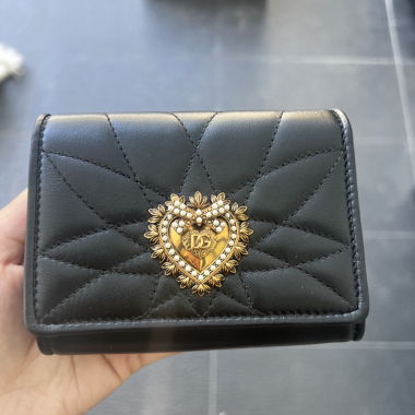 Dolce & Gabbana Devotion portafoglio in pelle