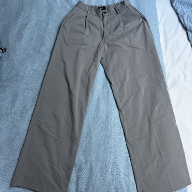 Pantaloni Grigi Pull&Bear S