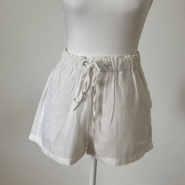 Short blanc 