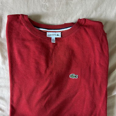 Lacoste T-Shirt rot 