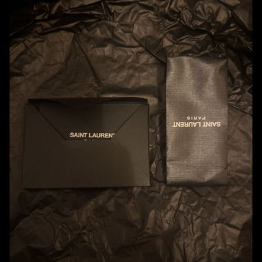Stivaletti neri Saint Laurent taglia 39