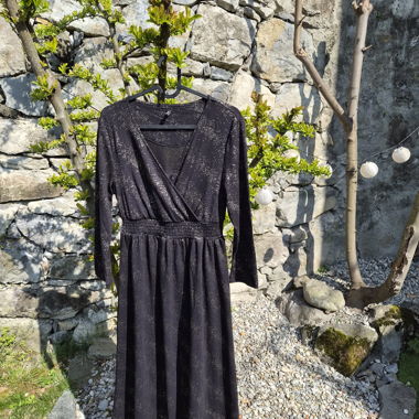 Schwarzes, glitzerndes Kleid von ONLY