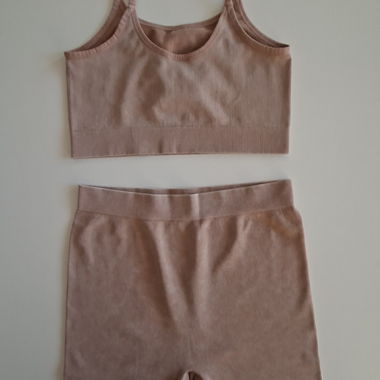 Ensemble crop top et short H&M