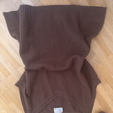 Top Vintage in Maglia Marrone