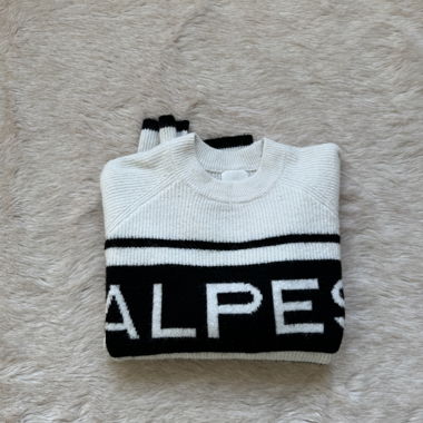 Strickpulli alpes