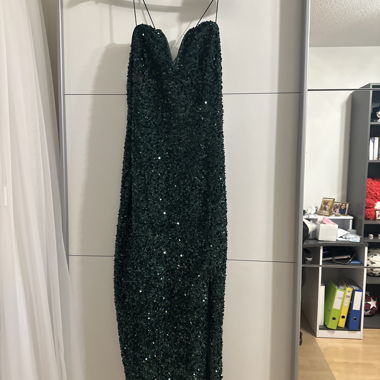 Grünes Kleid Fest
