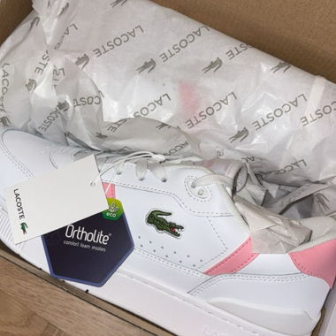 Lacoste Sneakers white/pink