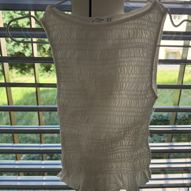Top bianco Stradivarius
