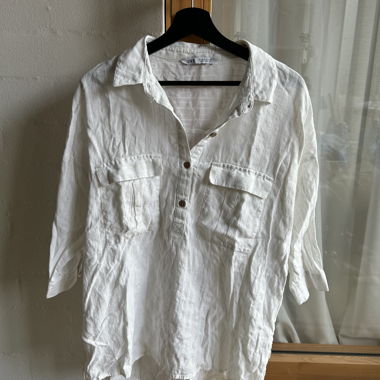 Leinenbluse
