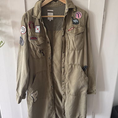 Patch Khaki Jacket