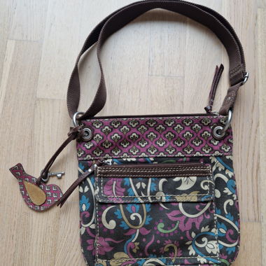 Borsa a tracolla Fossil con motivo