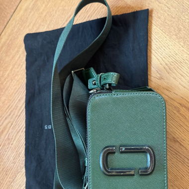 Marc Jacobs Umhängetasche "The Snapshot" olive
