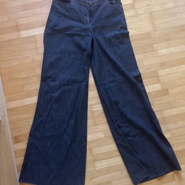 Jeans larghi blu scuro