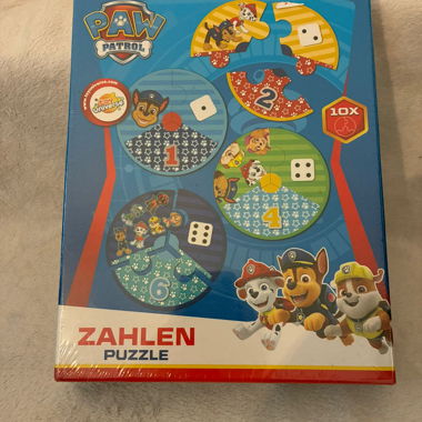 Puzzle di numeri PAW Patrol
