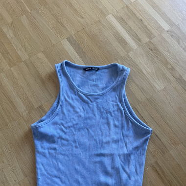 Blue tank top