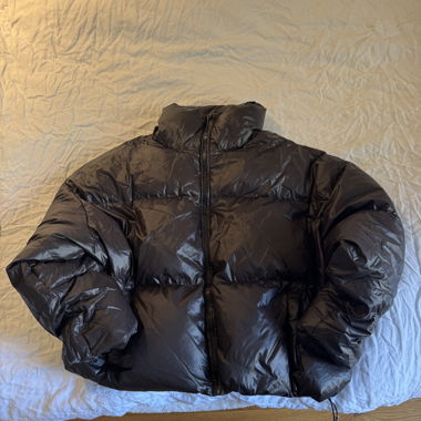 Puffer winter jacket Leonardo black