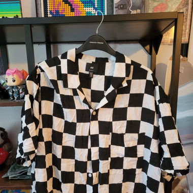 Chemise à motif (H&M)