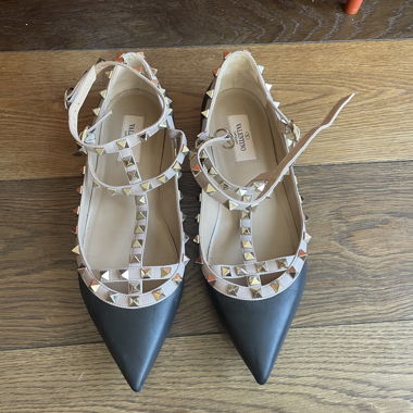 Valentino studded flats