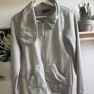 Bench Graue Zip-Hoodie-Jacke