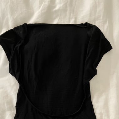 Top with open back