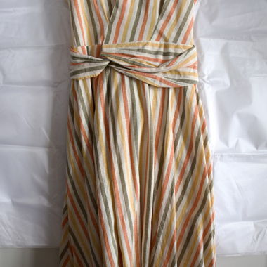 Rich&Royal langes gestreiftes Kleid