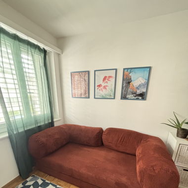 OMHU Teddy Sofa – Corduroy, Rust Color
