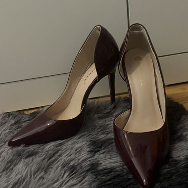 Burgundy Stilettos