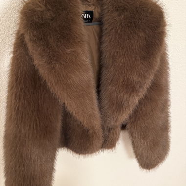 Giacca in pelliccia Zara
