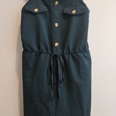 Jumpsuit verde scuro