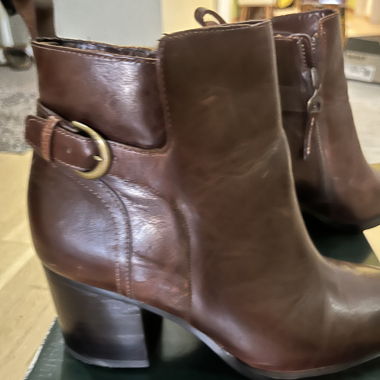 Brown Boots / Lederstiefel Ralph Lauren 